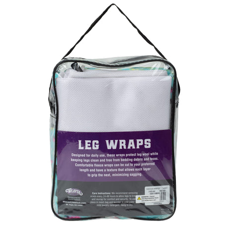 Sheep Fleece Leg Wraps, 4-1/2" x 9', 4 Pack