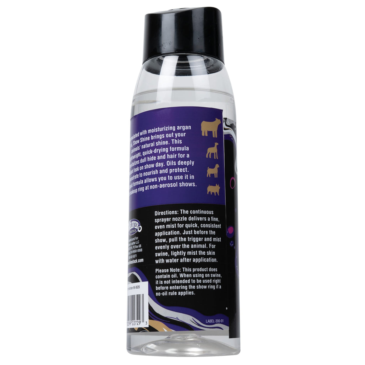 Continuous Sprayer Refill Bottle - Show Shine