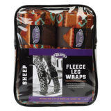 Sheep Fleece Leg Wraps, 4-1/2" x 9', 4 Pack