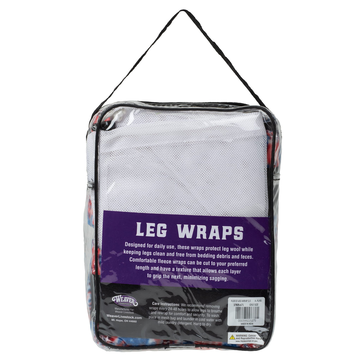 Sheep Fleece Leg Wraps, 4-1/2" x 9', 4 Pack