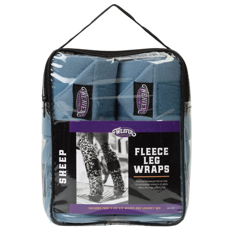 Sheep Fleece Leg Wraps, 4-1/2" x 9', 4 Pack