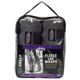 Sheep Fleece Leg Wraps, 4-1/2" x 9', 4 Pack