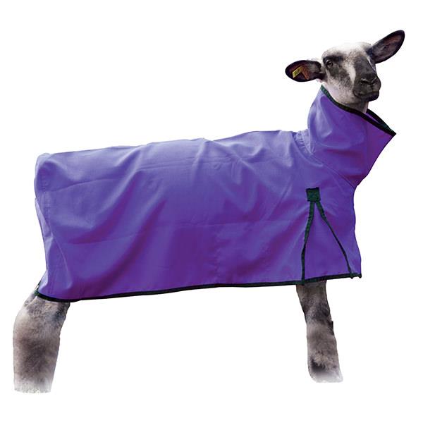 Nylon Sheep Blanket, Solid Butt, Large, Purple