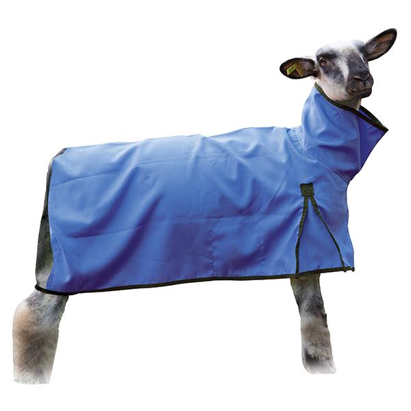 Nylon Sheep Blanket, Mesh Butt, Large, Blue