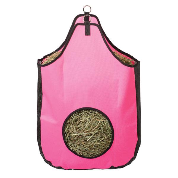 Hay Bag, Cordura with Mesh, Hot Pink