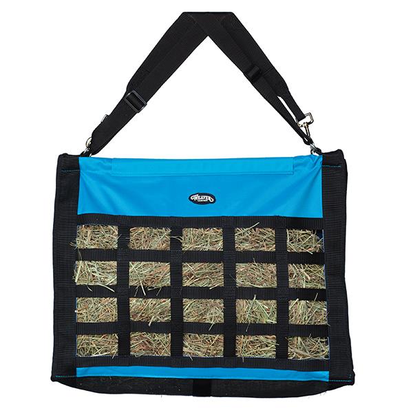 Slow Feed Hay Bag, Hurricane Blue