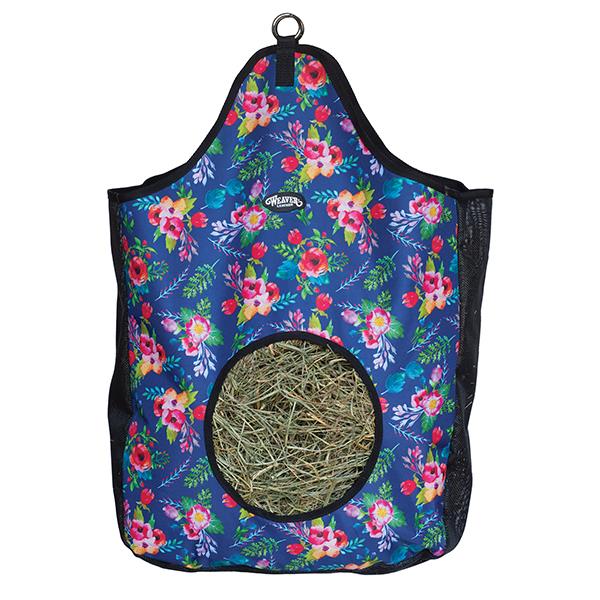 Hay Bag, Floral Watercolor